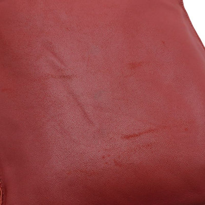 Hermes Clou de Selle Shoulder Bag Pochette Crossbody Punched Lambskin Leather