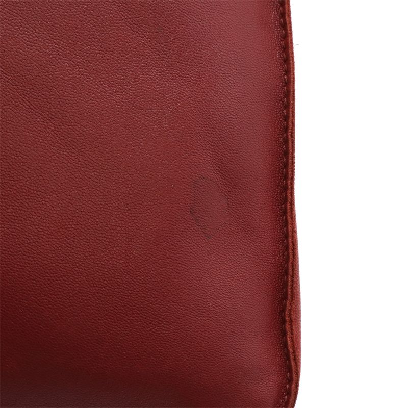 Hermes Clou de Selle Shoulder Bag Pochette Crossbody Punched Lambskin Leather