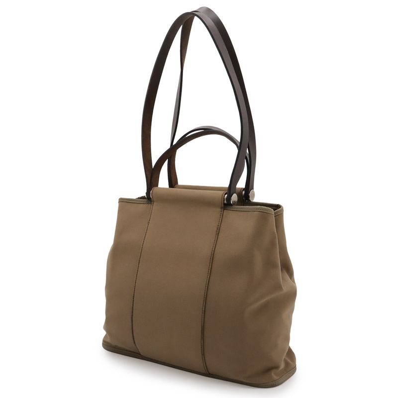 Hermes Kabak PM Tote 2-Way Shoulder Bag Toile Officier