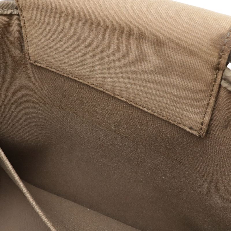 Hermes Kabak PM Tote 2-Way Shoulder Bag Toile Officier