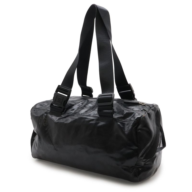 Chanel Sportsline CC Logo Boston Bag