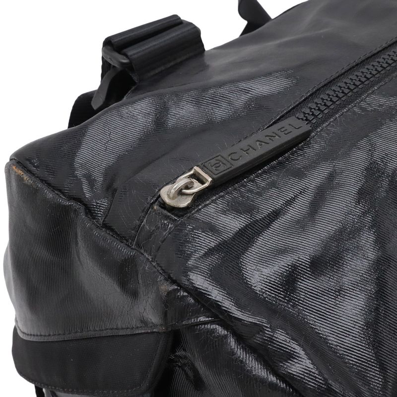 Chanel Sportsline CC Logo Boston Bag