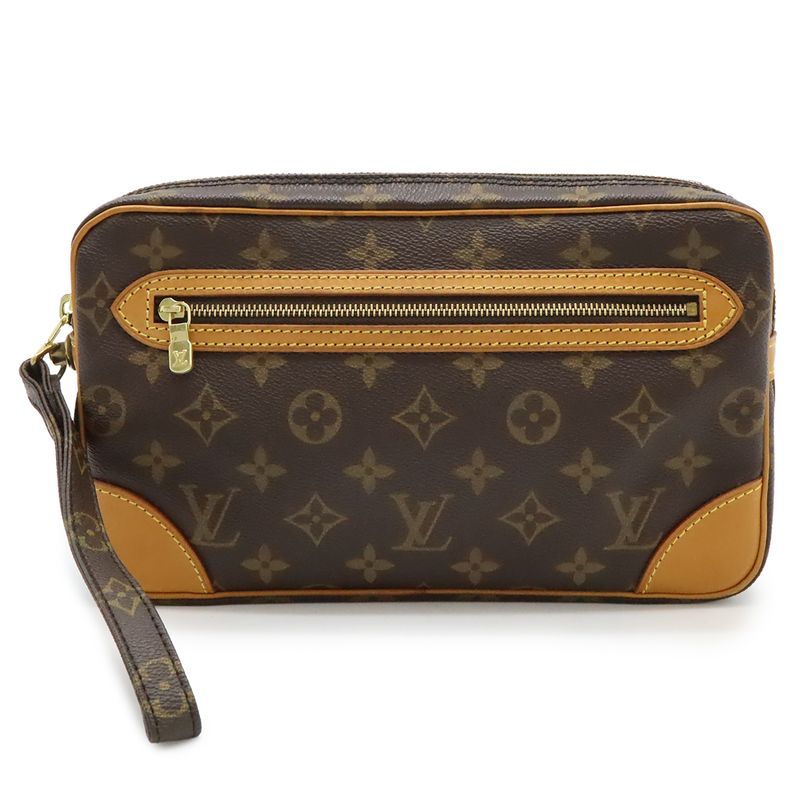 Louis Vuitton Monogram Marly Dragonne Second Handbag Clutch