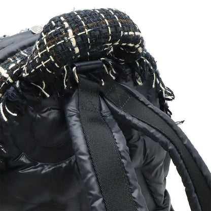 Chanel Doudone Coconage Backpack Logo Shape Press