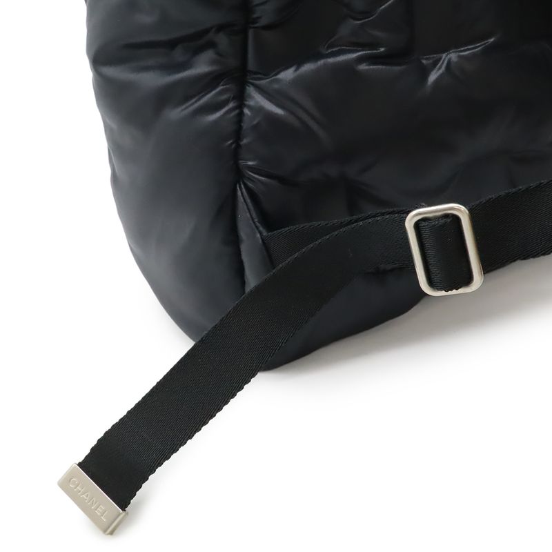 Chanel Doudone Coconage Backpack Logo Shape Press