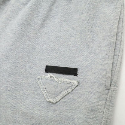 Prada Sweatpants Trousers Cotton Gray XS Pants