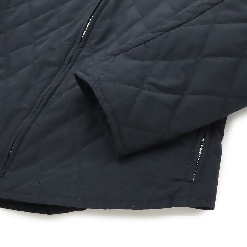 Hermes Quilted Jacket Nylon Black No Notation