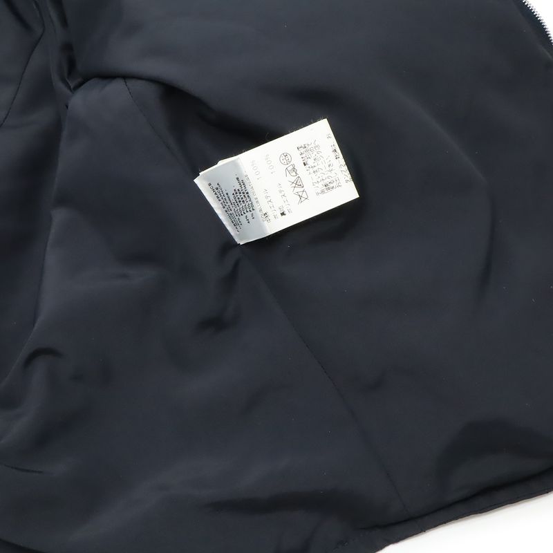 Hermes Quilted Jacket Nylon Black No Notation