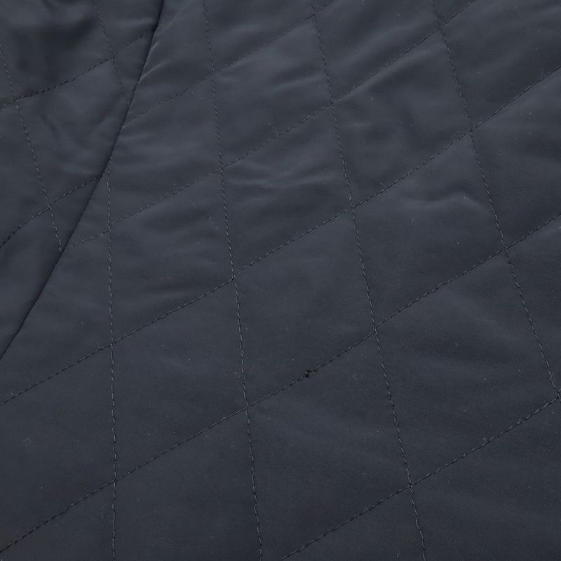 Hermes Quilted Jacket Nylon Black No Notation