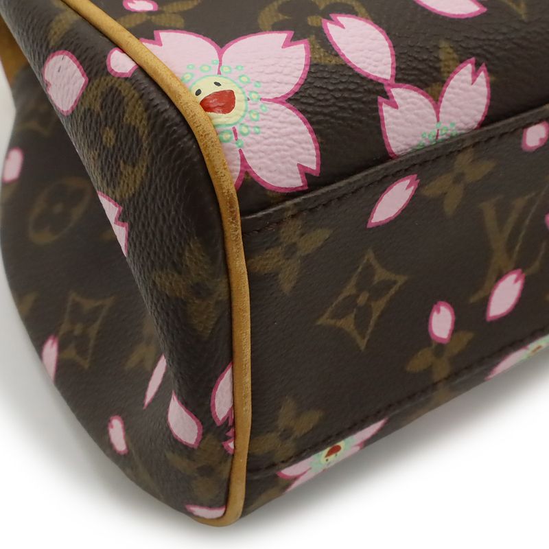 Louis Vuitton Monogram Cherry Blossom Sac Retro PM Handbag Takashi Murakami