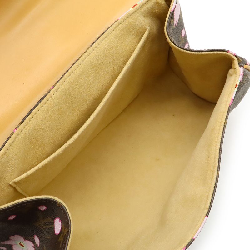 Louis Vuitton Monogram Cherry Blossom Sac Retro PM Handbag Takashi Murakami