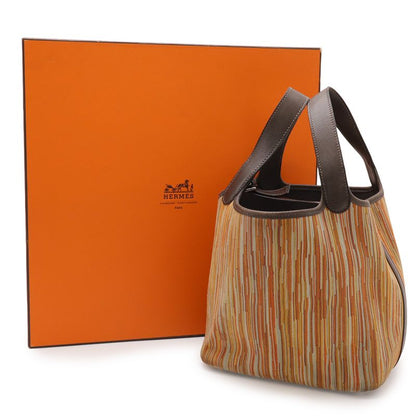 Hermes Picotin PM Tote Vibrato Veau Swift Orange