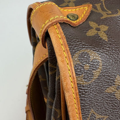 Louis Vuitton Saumur 35 Crossbody Shoulder Bag Monogram Brown