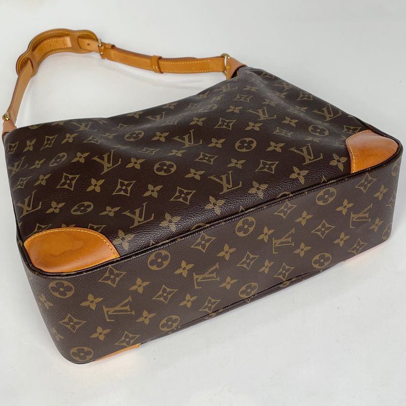 Louis Vuitton Boulogne 35 Shoulder Bag Monogram Brown