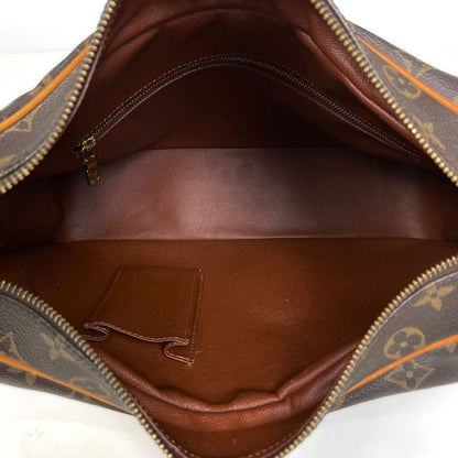 Louis Vuitton Boulogne 35 Shoulder Bag Monogram Brown