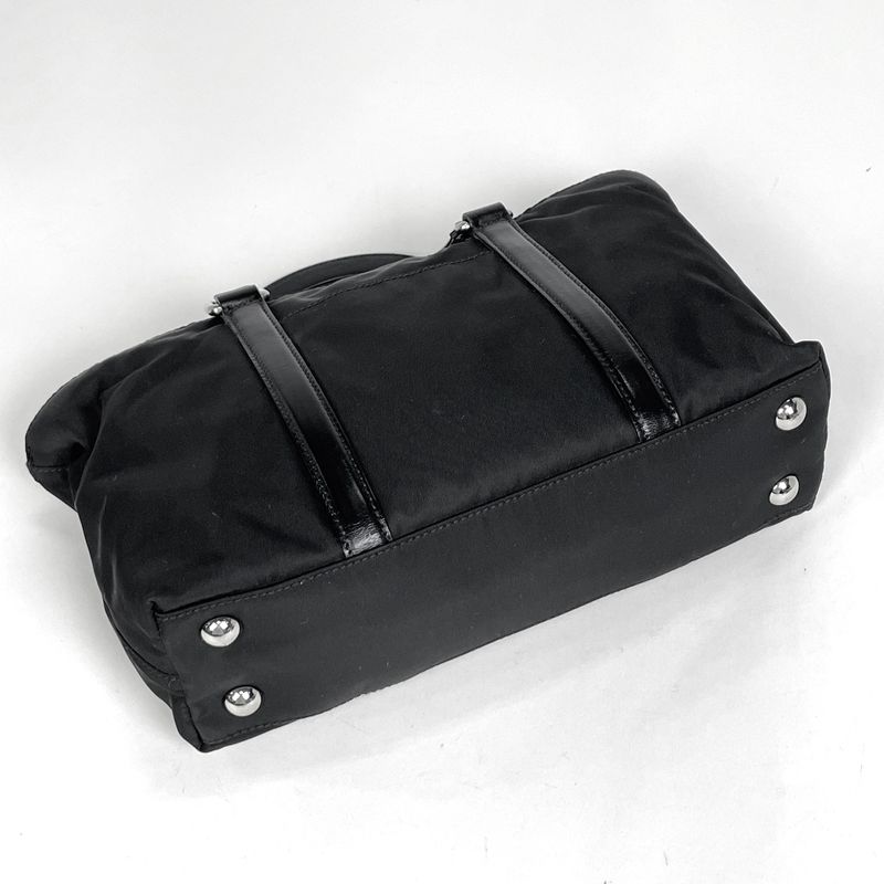 Prada 2-Way Shoulder Bag Tessuto Nylon Nero
