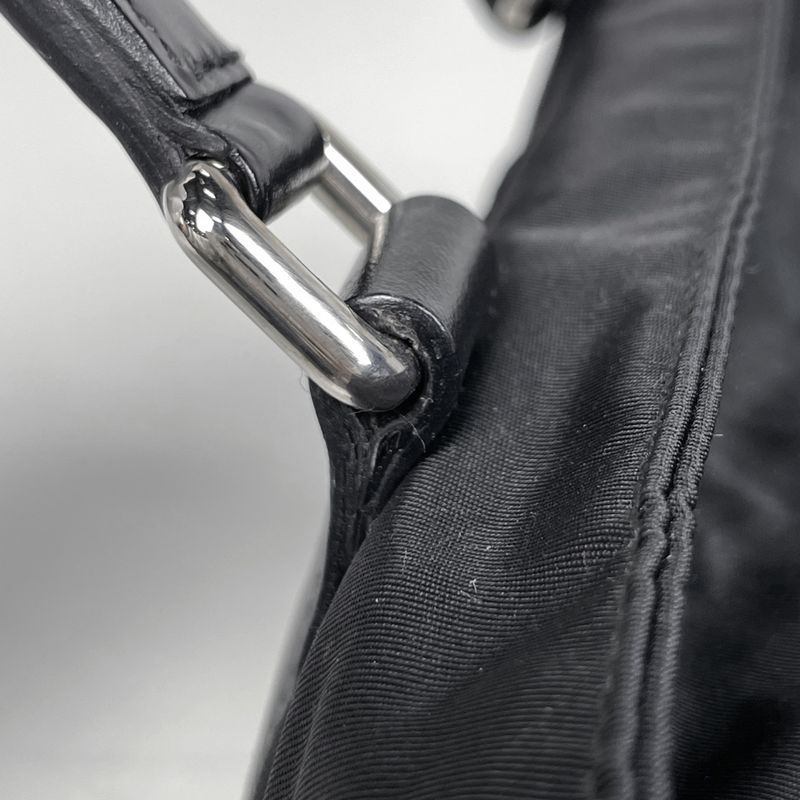 Prada 2-Way Shoulder Bag Tessuto Nylon Nero