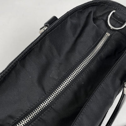 Prada 2-Way Shoulder Bag Tessuto Nylon Nero