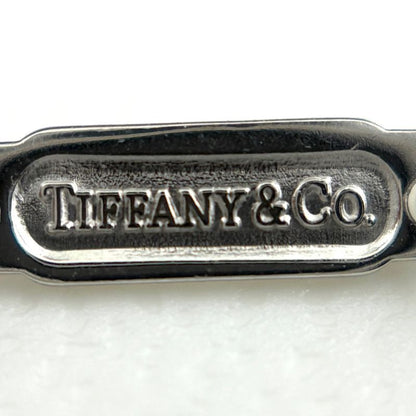 Tiffany & Co. Small Cross Necklace Platinum Pendant Melee Diamond