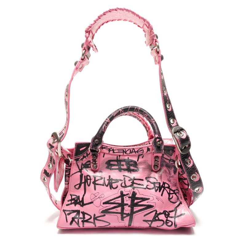 Balenciaga Handbag Neo Cagole Graffiti 2-Way City