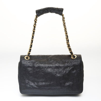 Chanel Shoulder Bag 16 2.55 Caviar Leather Chain