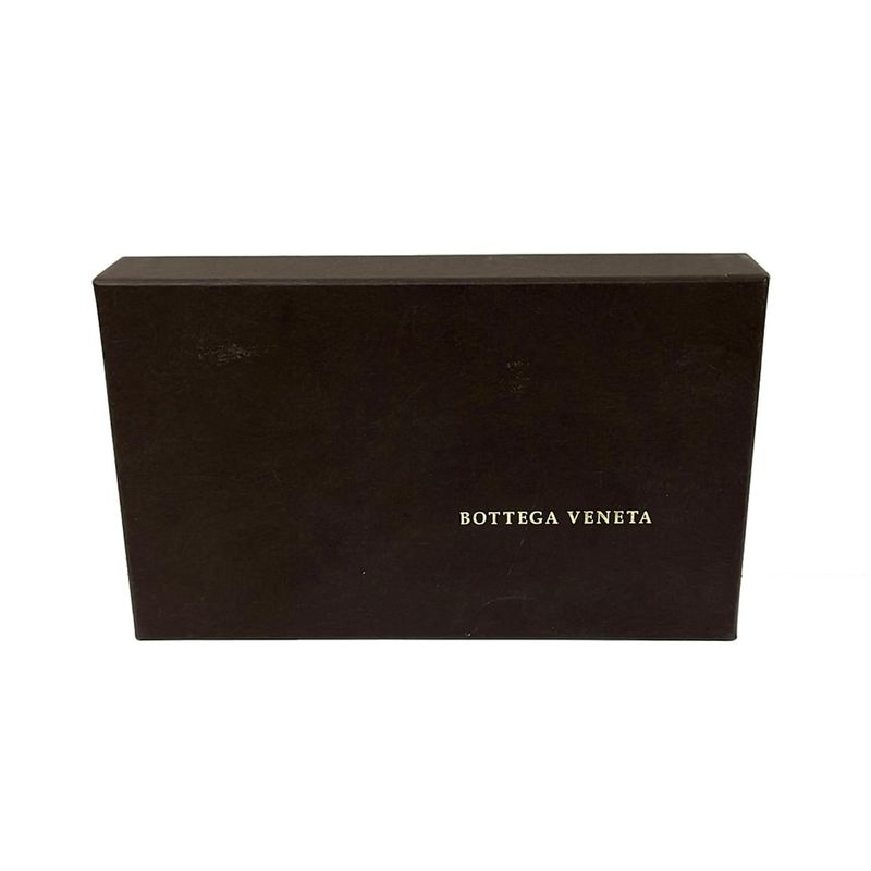 Bottega Veneta Wallet Intrecciato Red Initial Leather
