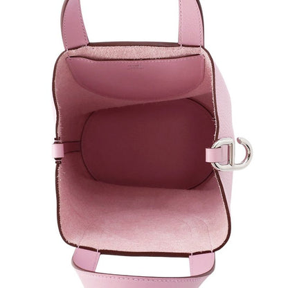 Hermes Tote in the Loop 18 Move Silvestre Silver Mauve Silvestre
