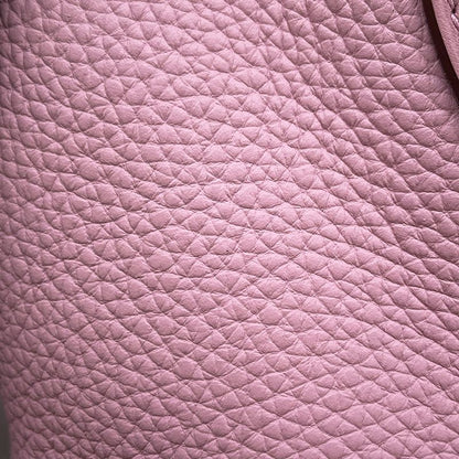 Hermes Tote in the Loop 18 Move Silvestre Silver Mauve Silvestre