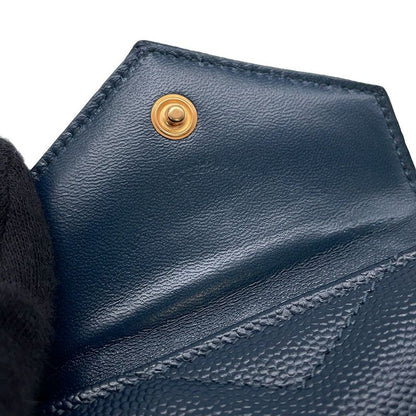 Saint Laurent Paris Trifold Wallet Tiny Monogram Leather