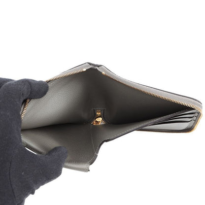 Hermes Bifold Wallet Zip Chaine D'ancre Grimeia Gold