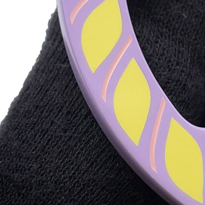 Hermes Necklace Equipe Nautic Buffalo Horn Lavender-yellow