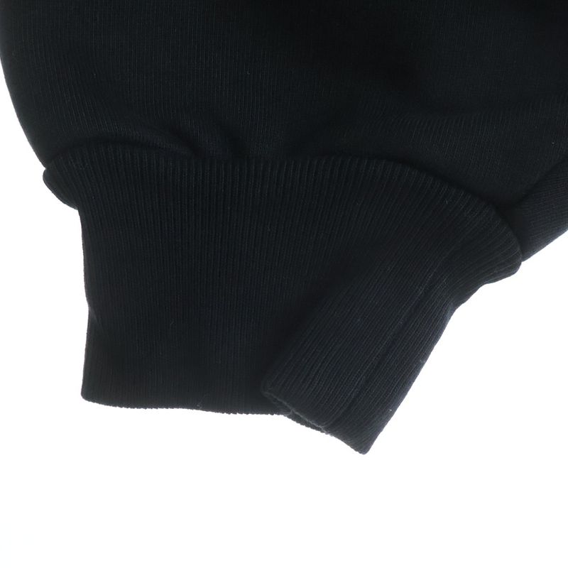 Balenciaga Back Print Crew Neck Sweatshirt Trainer Black Sneaker