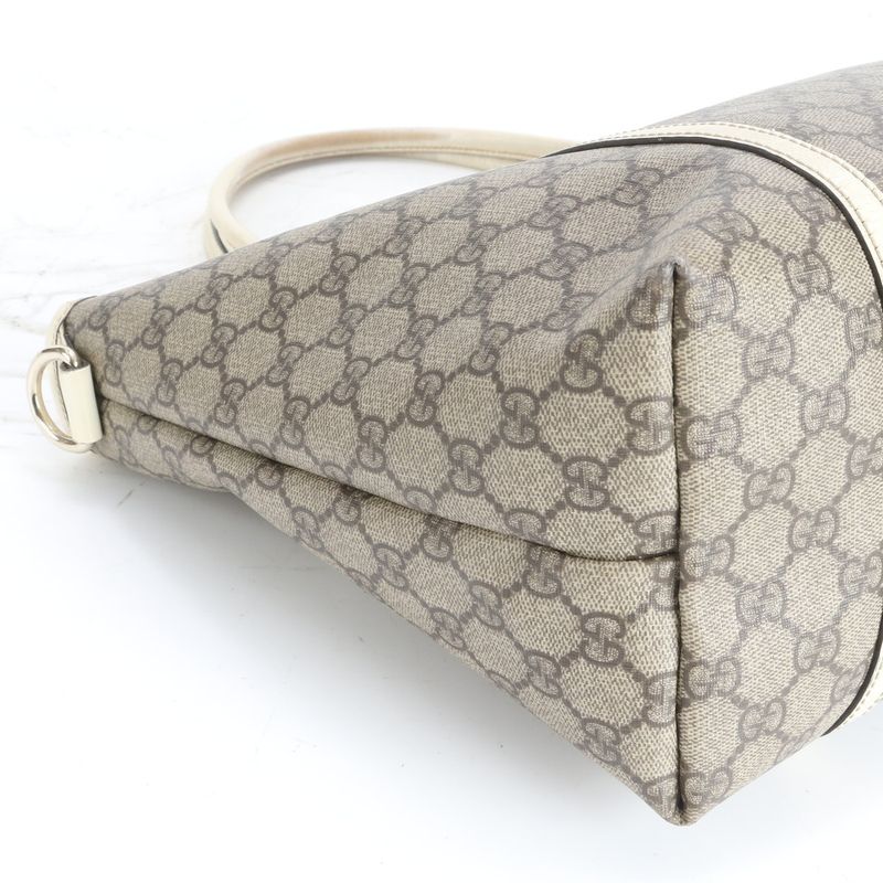 Gucci GG Supreme Leather Tote Shoulder