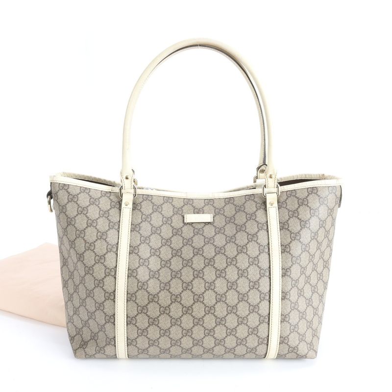 Gucci GG Supreme Leather Tote Shoulder