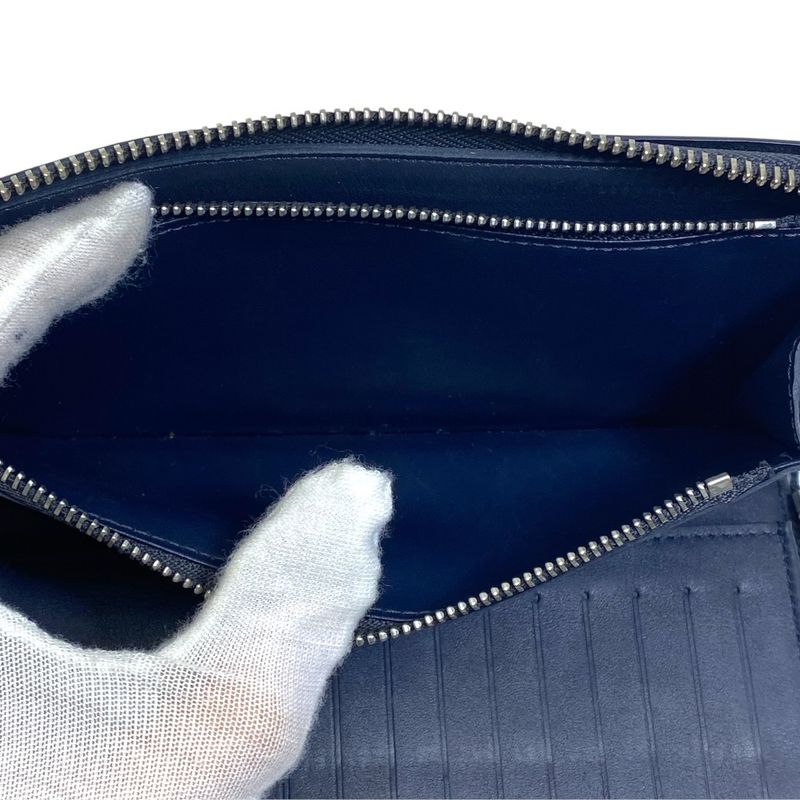 Louis Vuitton Damier Azur Wallet Coastline Zippy Vertical