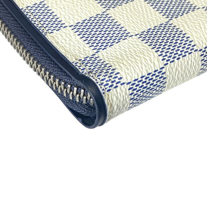 Louis Vuitton Damier Azur Wallet Coastline Zippy Vertical