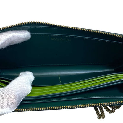 Bvlgari Limited Model Sunwoo Kim Serpenti Forever Zip Wallet Long