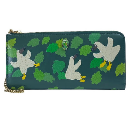 Bvlgari Limited Model Sunwoo Kim Serpenti Forever Zip Wallet Long