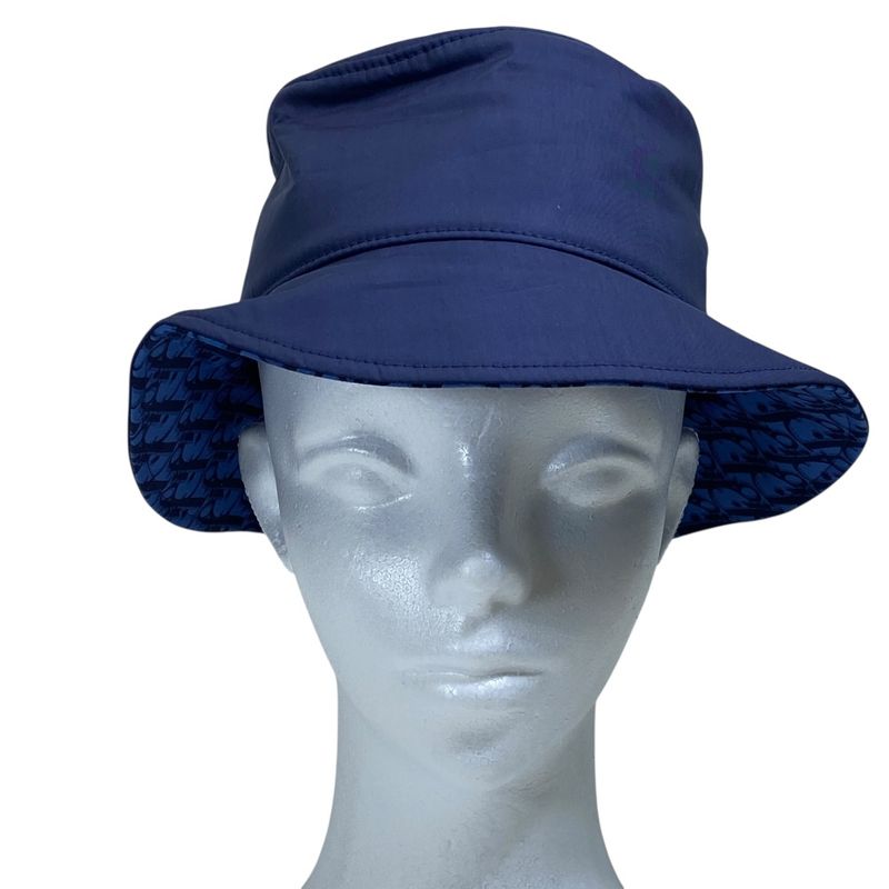 Dior Bucket Hat Teddy-d Bob Hat Trotter Auctioneer Hat Navy