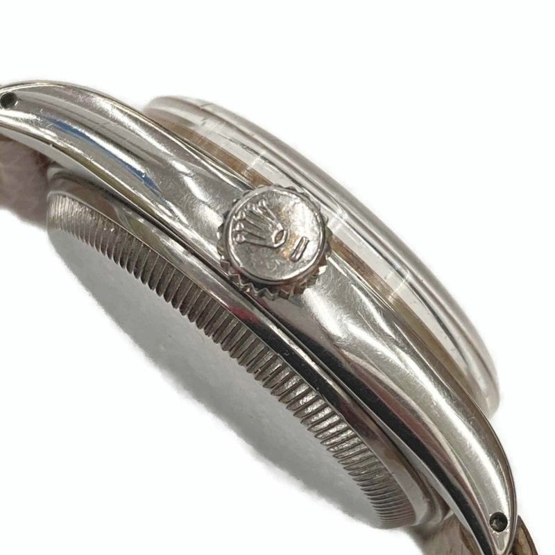 Rolex Oyster Perpetual Bubble Back Gold Silver Watch