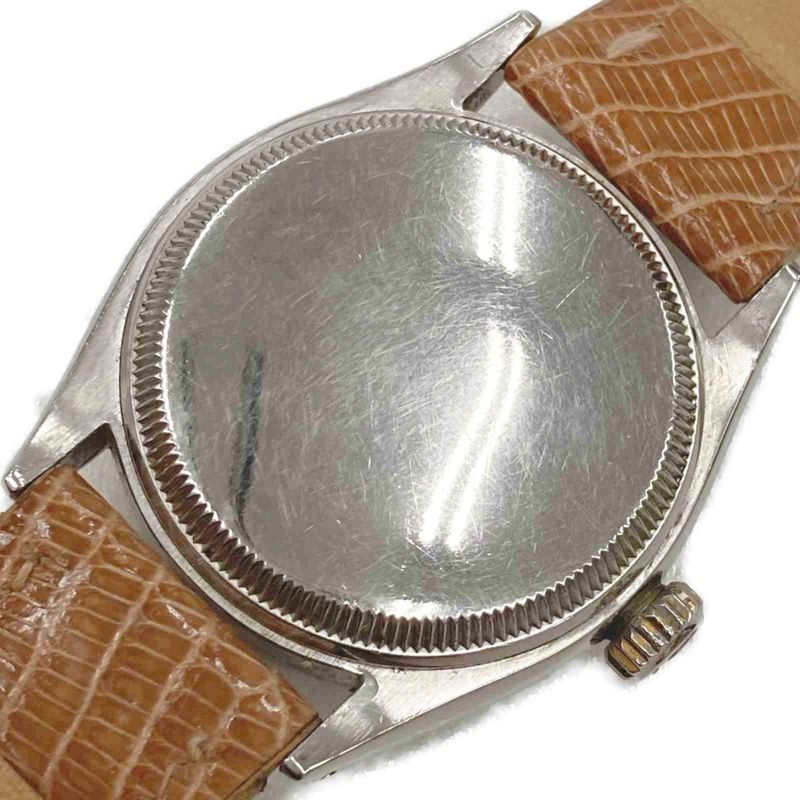 Rolex Oyster Perpetual Bubble Back Gold Silver Watch