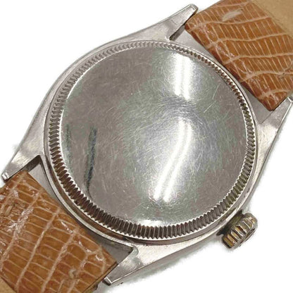 Rolex Oyster Perpetual Bubble Back Gold Silver Watch