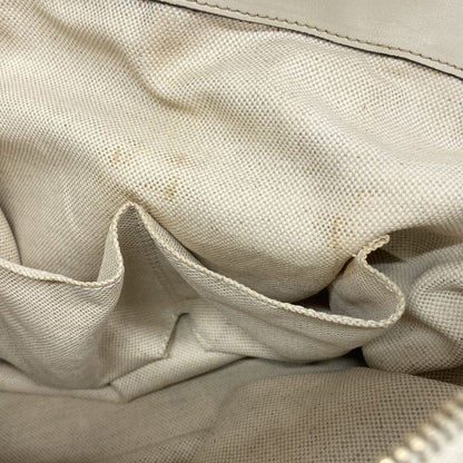 Gucci Handbag GG Canvas Beige Champagne Gold