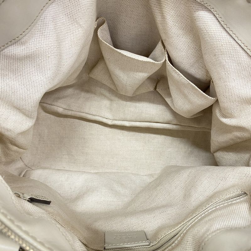 Gucci Handbag GG Canvas Beige Champagne Gold