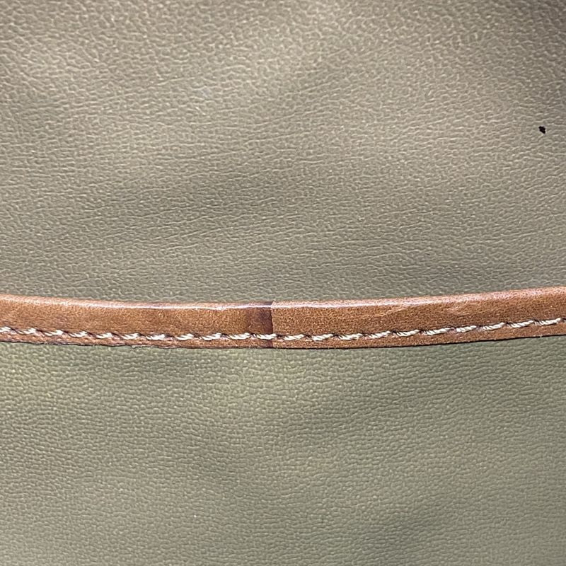 Celine Clutch Macadam Beige Brown Gold