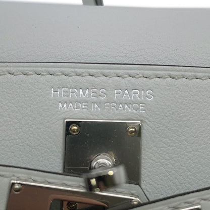 Hermes Bag Charm Kelly Festival Gripantin Silver Swift Gripantan