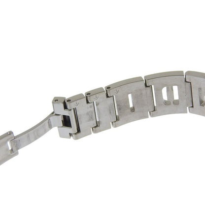 Fendi Orologi Stainless Steel Quartz Analog Display Orange Dial Watch