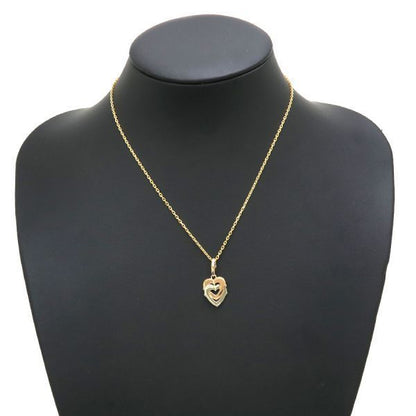 Cartier 2 Heart Charm with Chain
