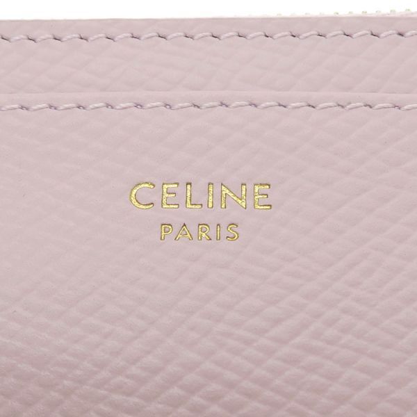 Celine Zip Card Holder Triomphe Charm