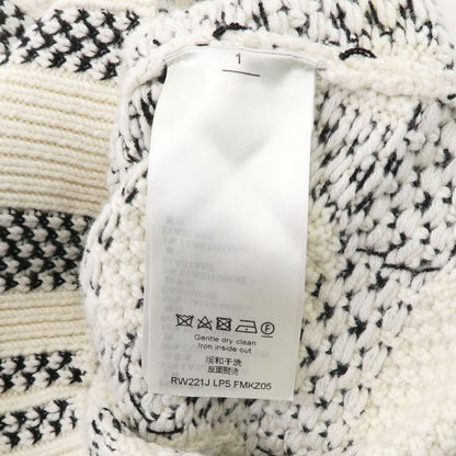 Louis Vuitton Knit Skirt Leather Canvas